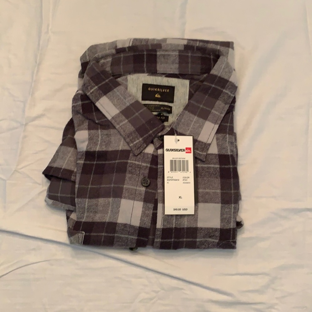 Quicksilver grey flannel